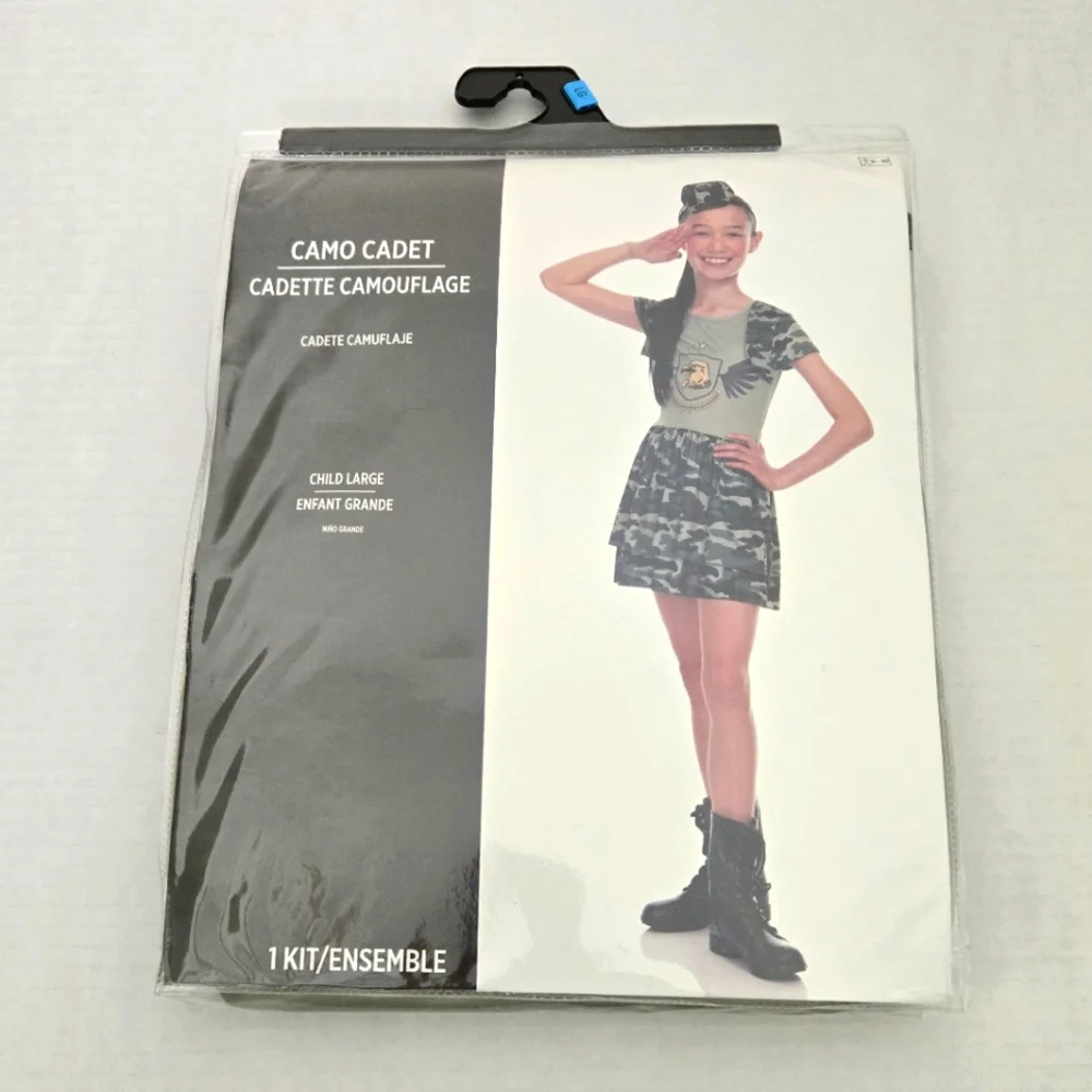 Camo Cadet Kids Costume